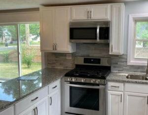 How to paint kitchen cabinets white